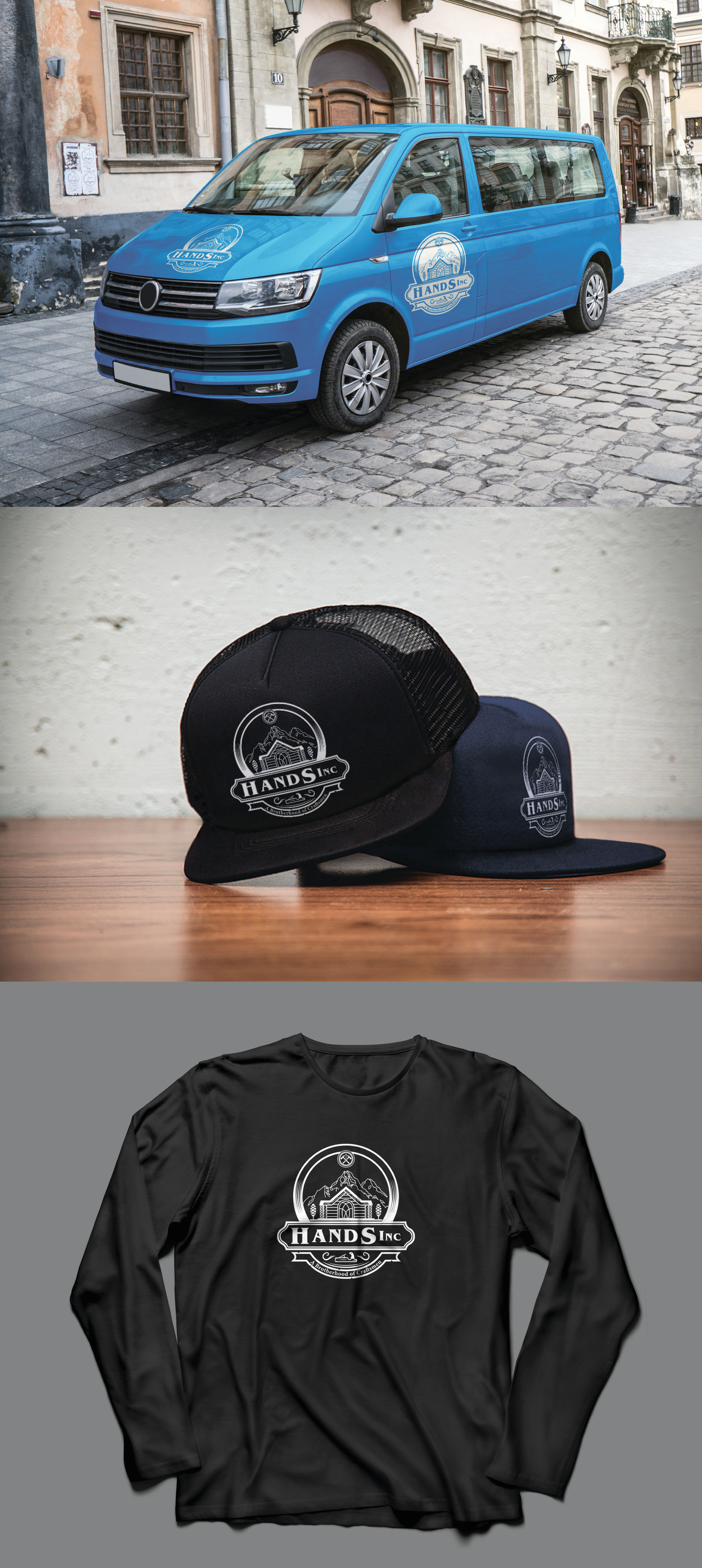 Logo Design by AnnaRoshch for Hatter and Sons, Incorporated (Hands Inc) | Design #31137929