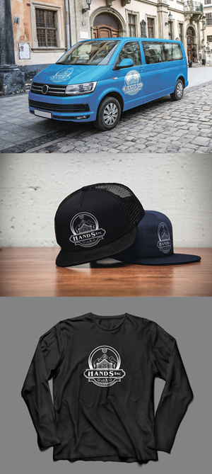 Logo Design by AnnaRoshch for Hatter and Sons, Incorporated (Hands Inc) | Design: #31137929