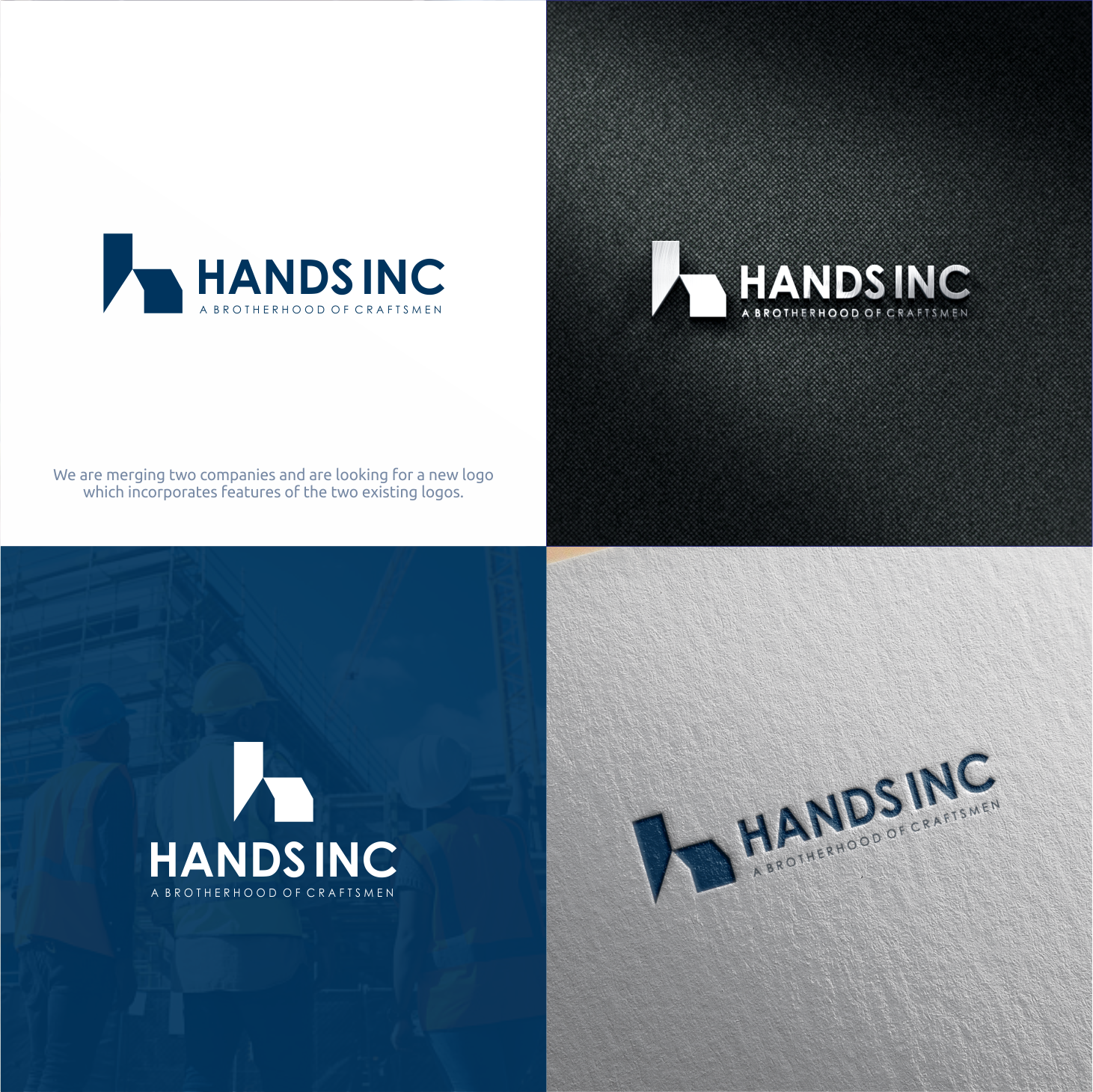 Logo-Design von saktian für Hatter and Sons, Incorporated (Hands Inc) | Design #31149978