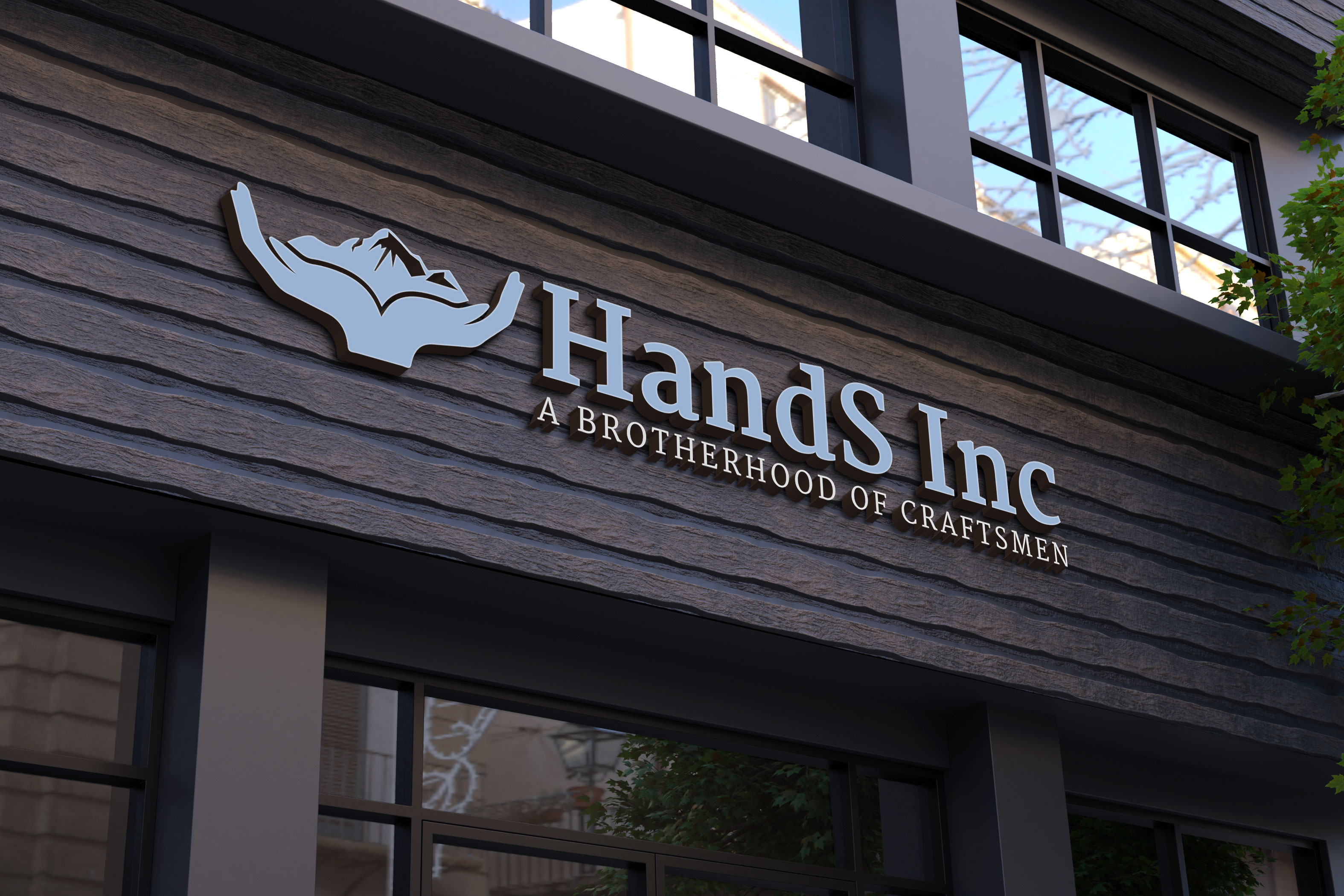 Logo Design by Kavth for Hatter and Sons, Incorporated (Hands Inc) | Design #31144287