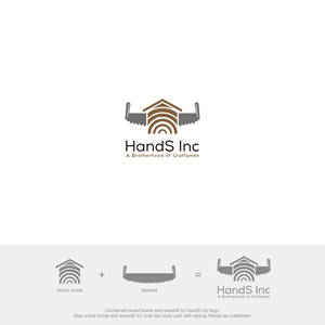 Logo Design by Chalid for Hatter and Sons, Incorporated (Hands Inc) | Design: #31134981