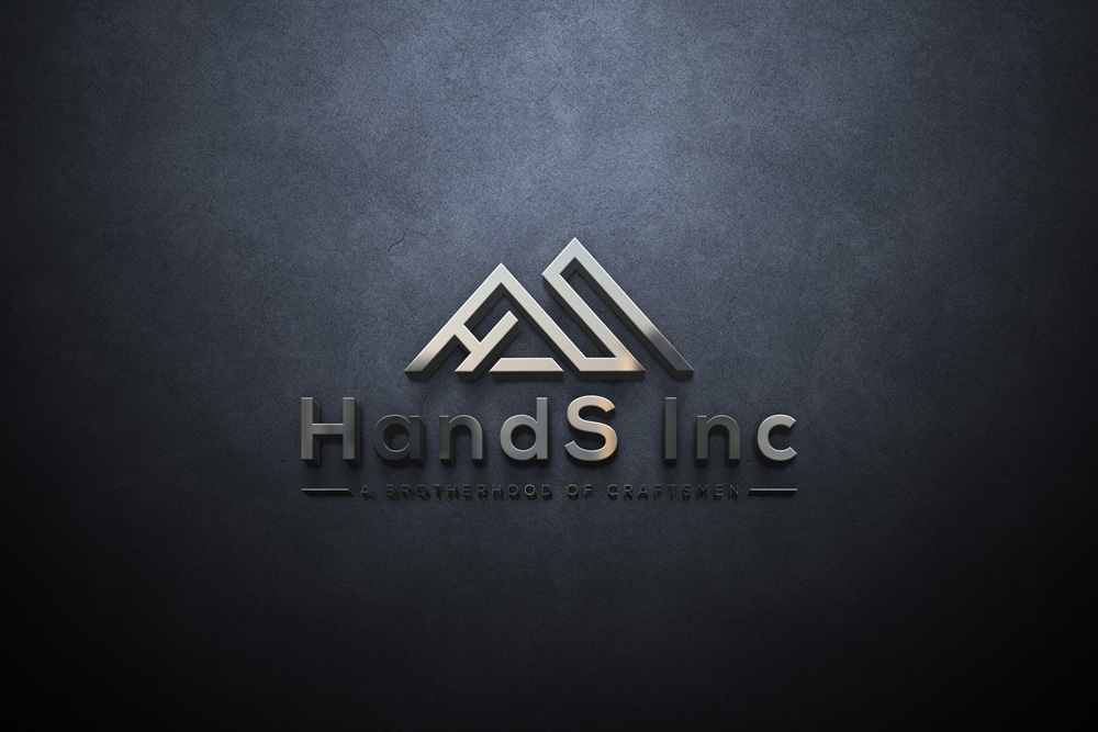 Logo Design by Design Builder. for Hatter and Sons, Incorporated (Hands Inc) | Design #31116214