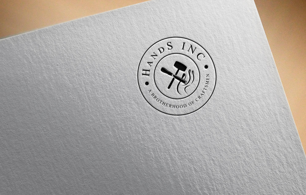 Logo Design by Design Builder. for Hatter and Sons, Incorporated (Hands Inc) | Design #31152470
