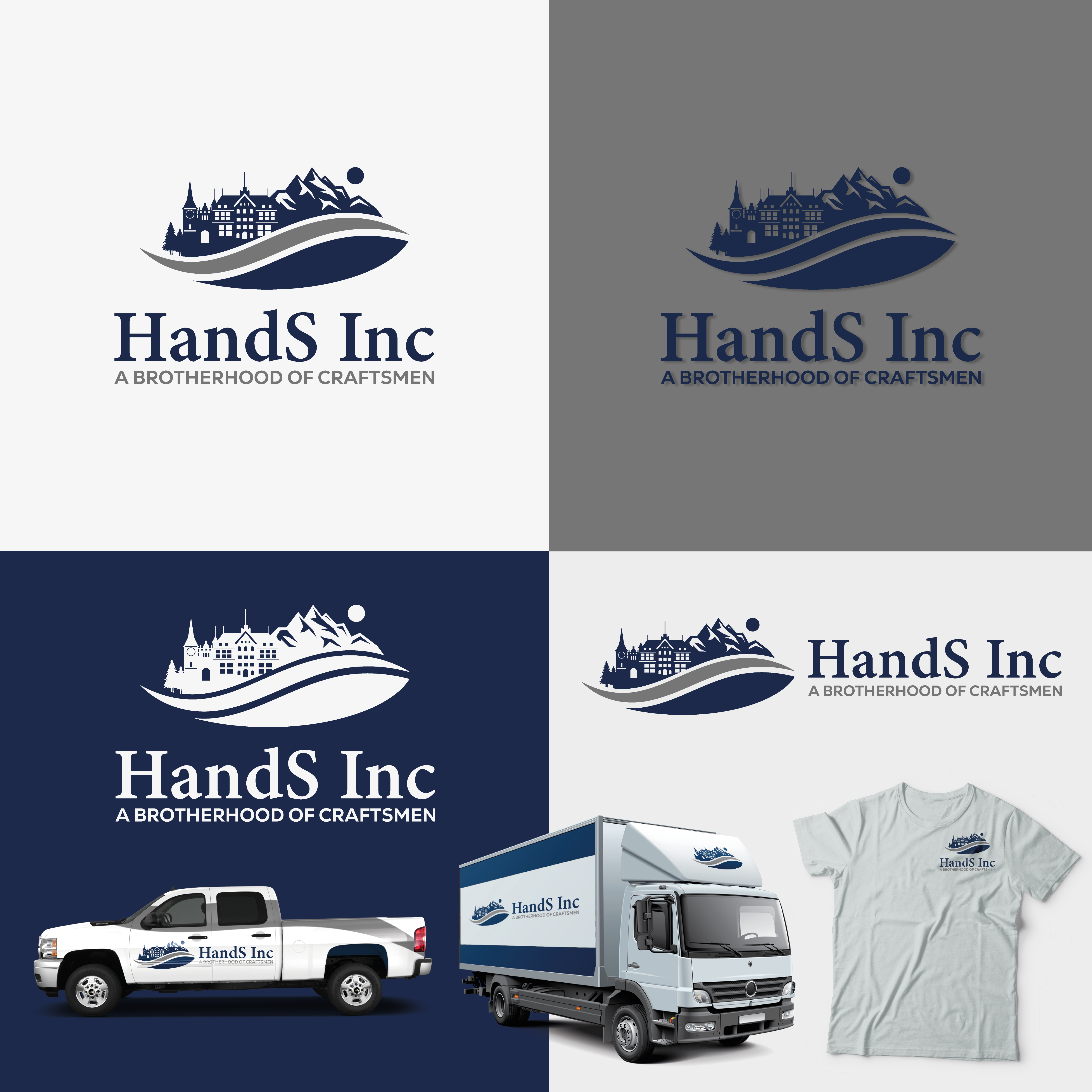 Logo Design by Eve.A for Hatter and Sons, Incorporated (Hands Inc) | Design #31113687