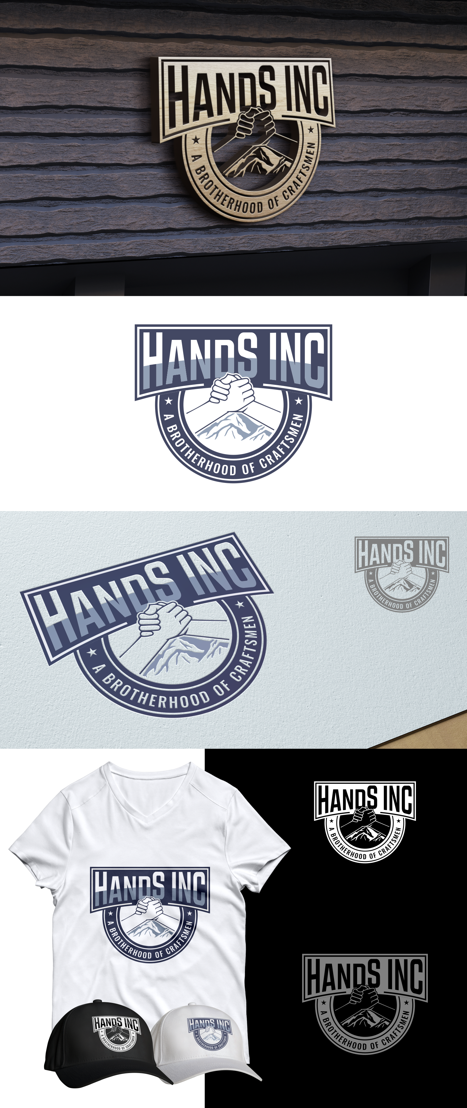 Logo Design by DesigNooox for Hatter and Sons, Incorporated (Hands Inc) | Design #31114470