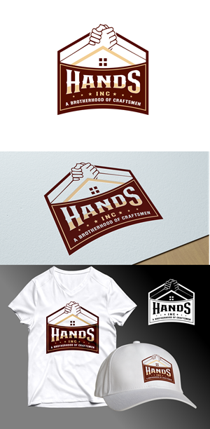 Logo Design by DesigNooox for Hatter and Sons, Incorporated (Hands Inc) | Design: #31114998