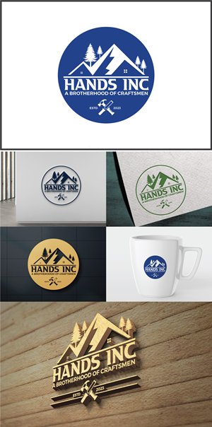 Logo Design by logofillx for Hatter and Sons, Incorporated (Hands Inc) | Design: #31134508