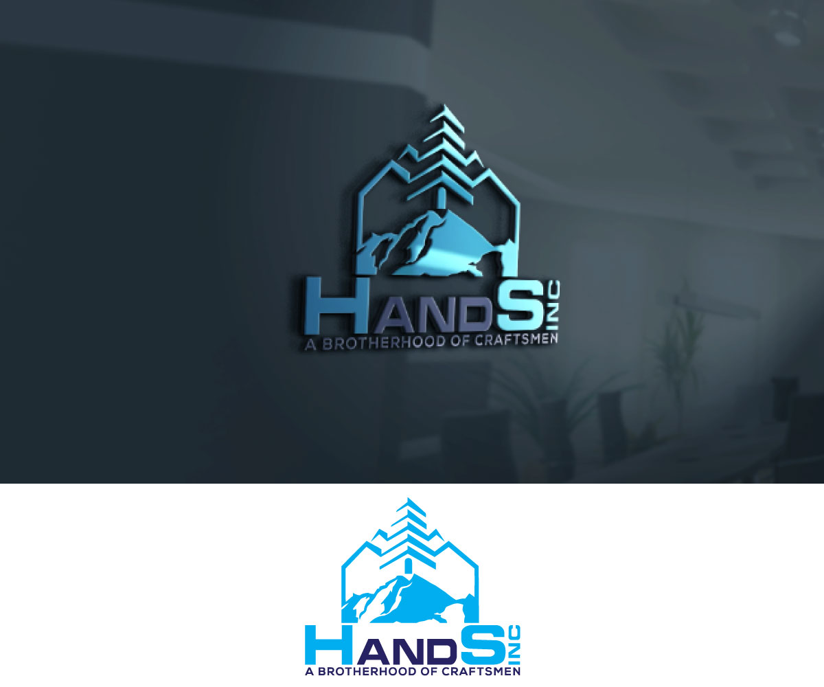 Logo Design by FARU.......... for Hatter and Sons, Incorporated (Hands Inc) | Design #31129792