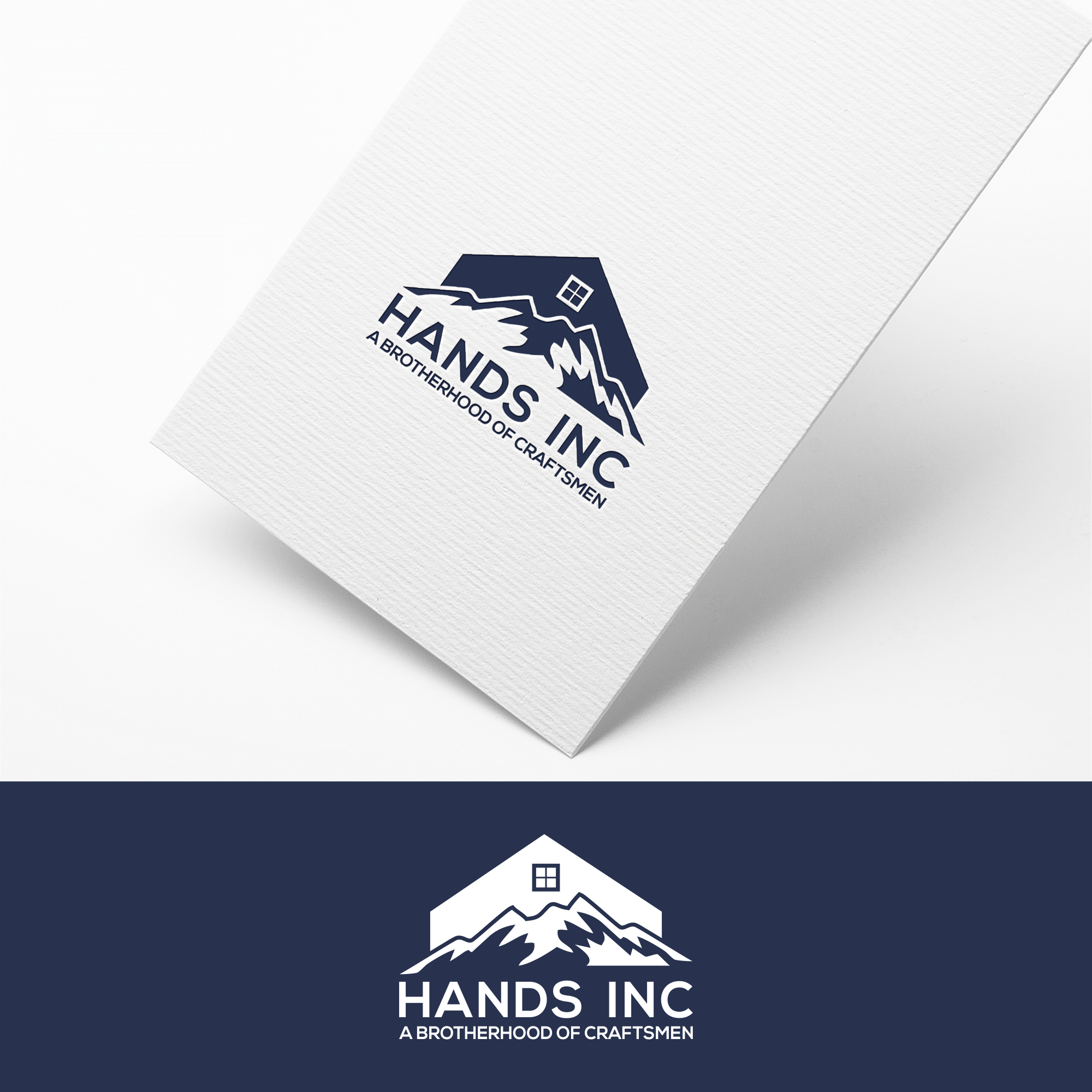 Logo Design by Al ma'thur™ for Hatter and Sons, Incorporated (Hands Inc) | Design #31118206