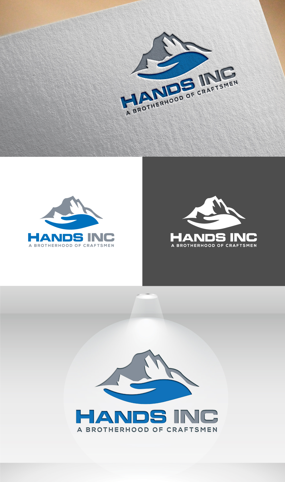 Logo Design by ghostdesigner for Hatter and Sons, Incorporated (Hands Inc) | Design #31113711