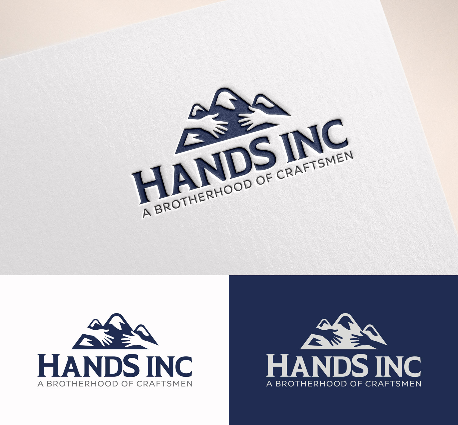 Logo Design by M Art & Design for Hatter and Sons, Incorporated (Hands Inc) | Design #31111569