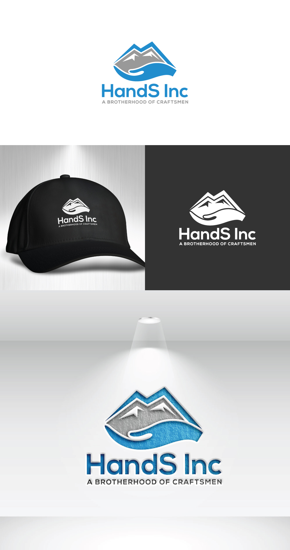 Logo Design by Visionarydexiner for Hatter and Sons, Incorporated (Hands Inc) | Design #31116755