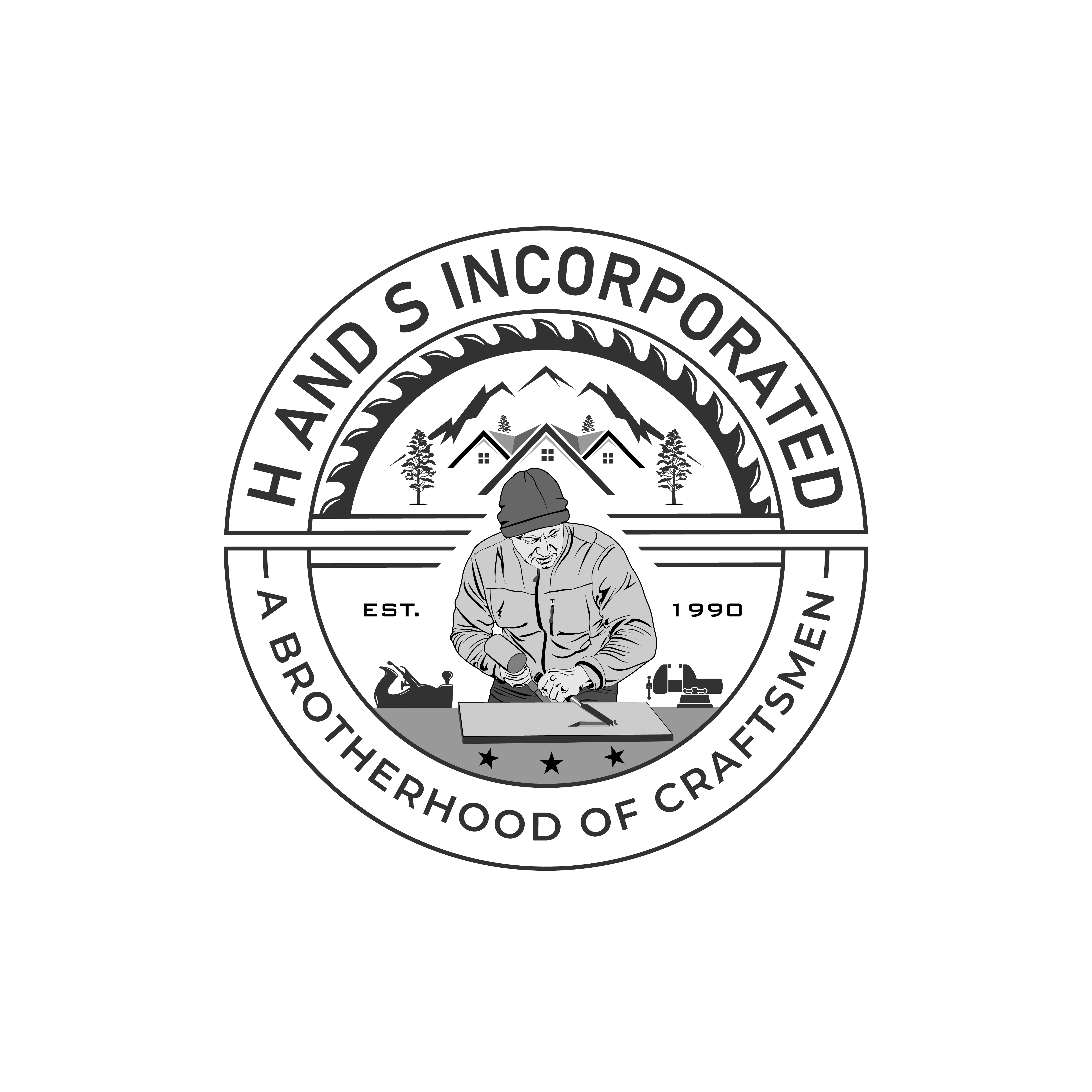 Logo Design by TDAC for Hatter and Sons, Incorporated (Hands Inc) | Design #31237740