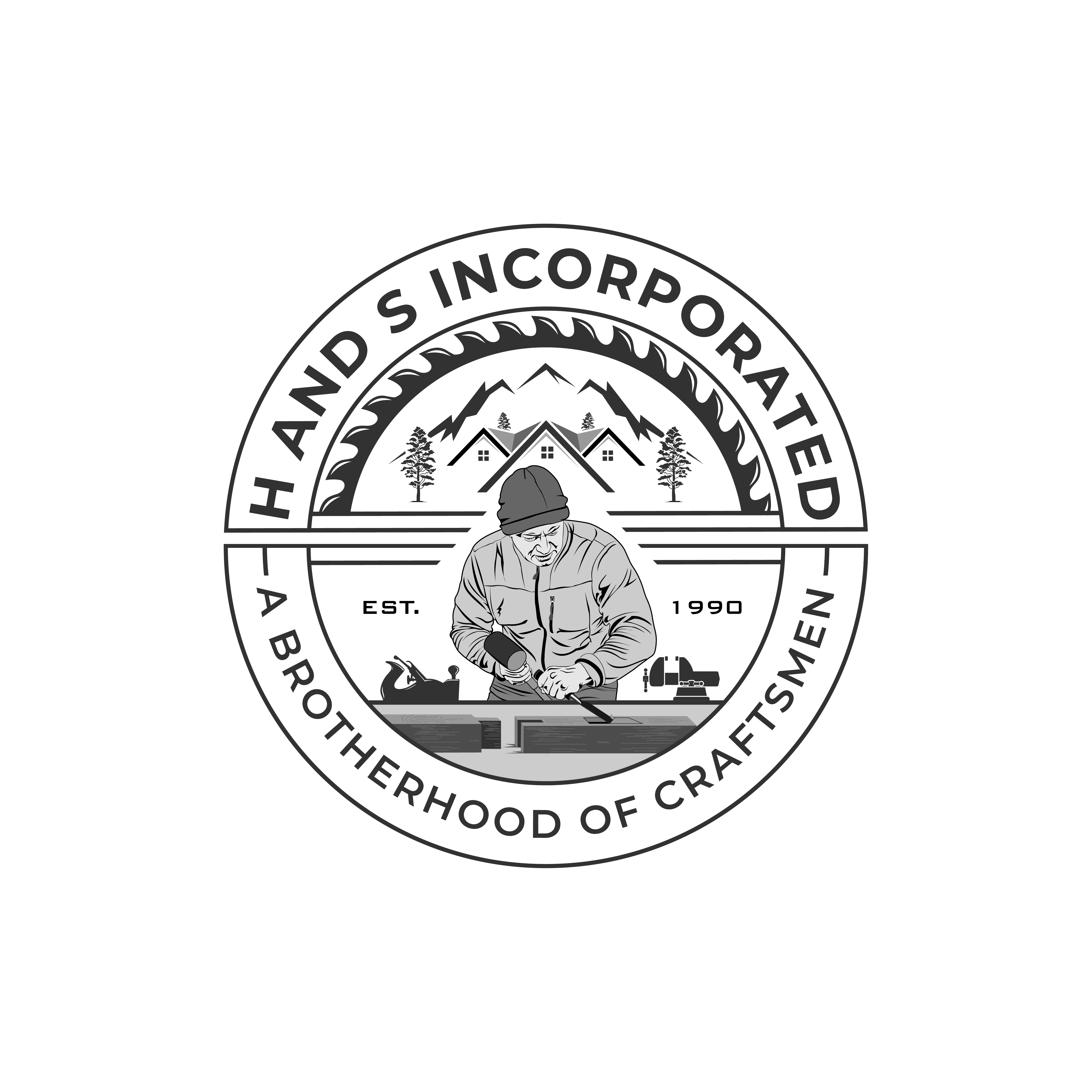 Logo Design by TDAC for Hatter and Sons, Incorporated (Hands Inc) | Design #31240463