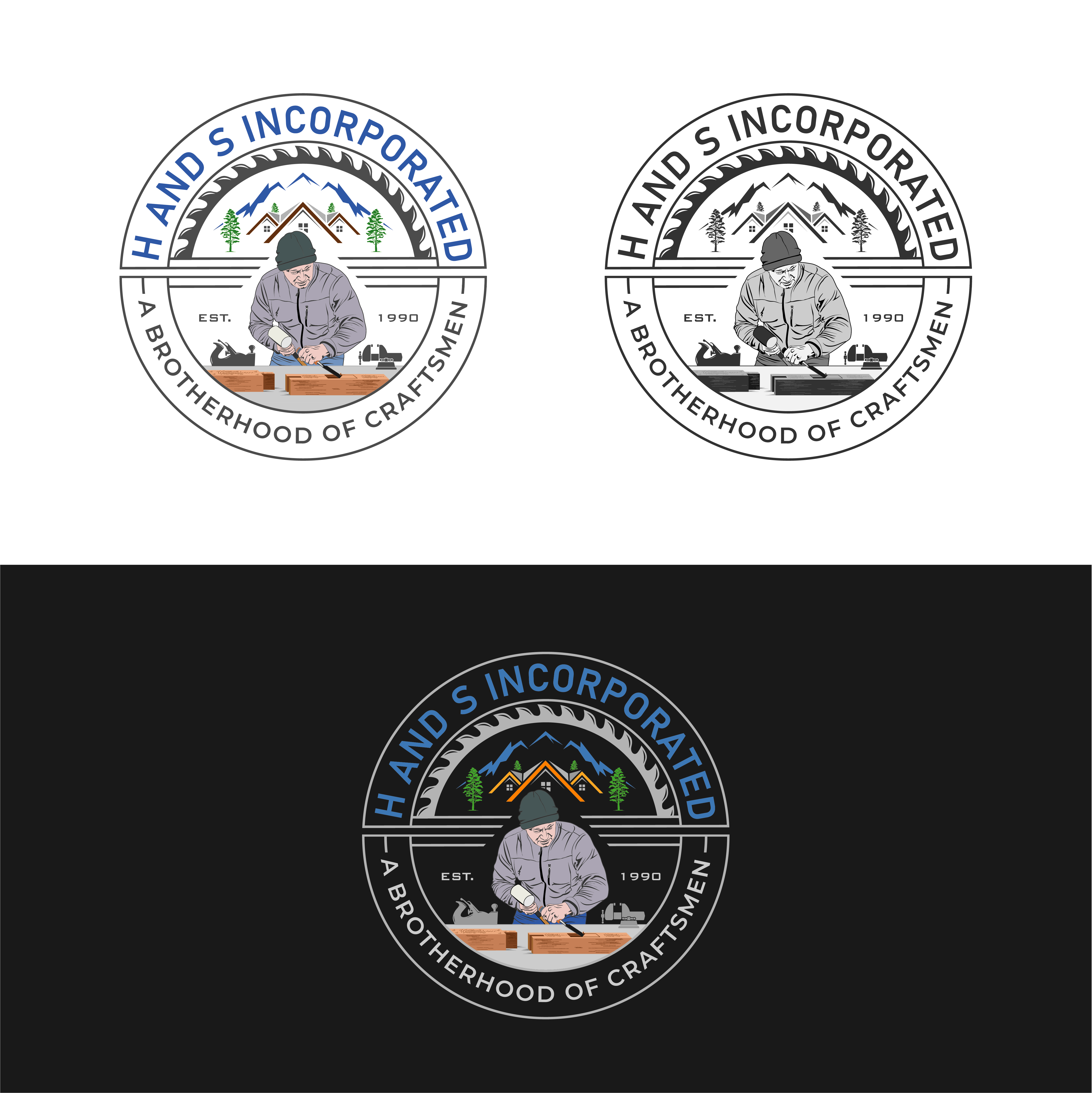 Logo Design by TDAC for Hatter and Sons, Incorporated (Hands Inc) | Design #31242930