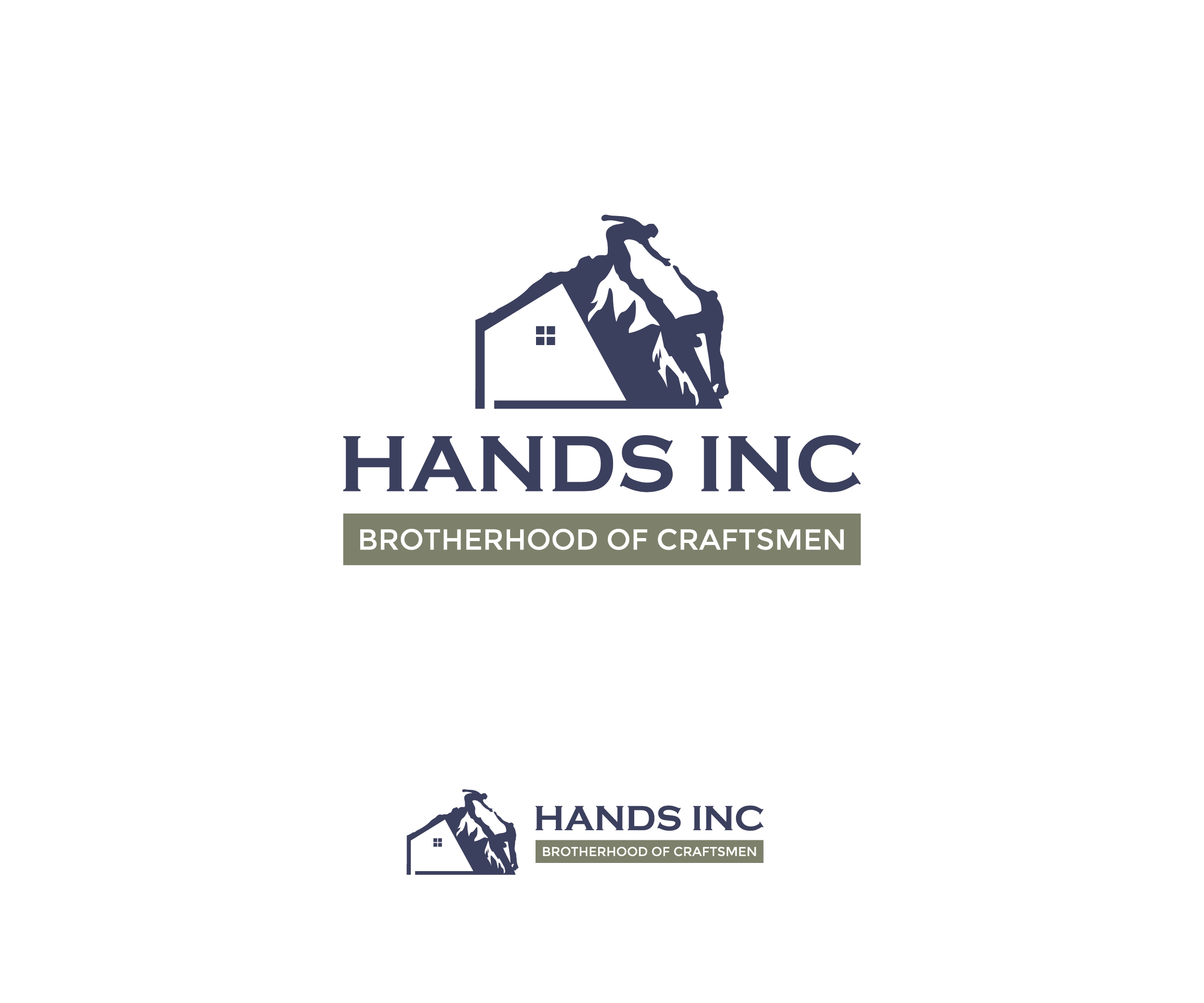 Logo Design by swalmeria for Hatter and Sons, Incorporated (Hands Inc) | Design #31117878