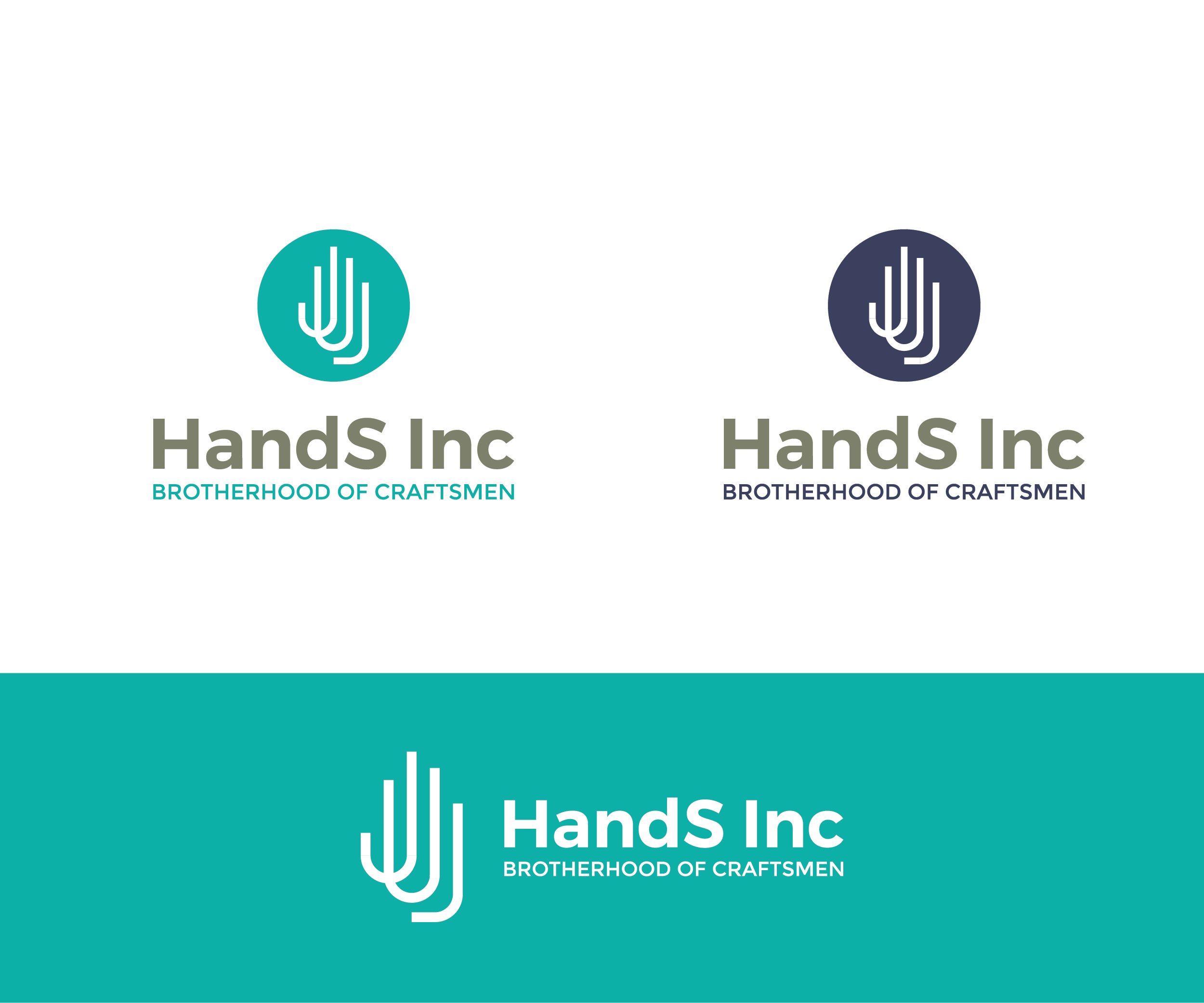 Logo Design by swalmeria for Hatter and Sons, Incorporated (Hands Inc) | Design #31118053