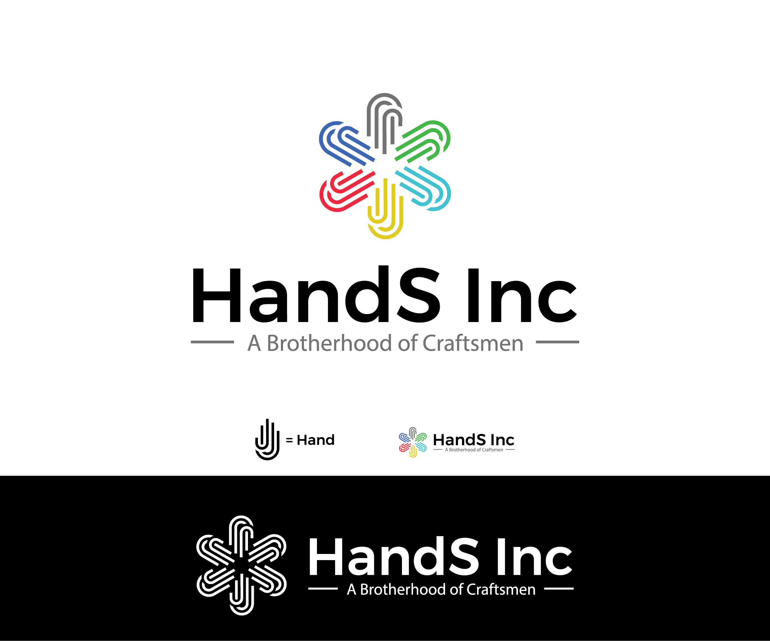 Logo-Design von swalmeria für Hatter and Sons, Incorporated (Hands Inc) | Design #31123874