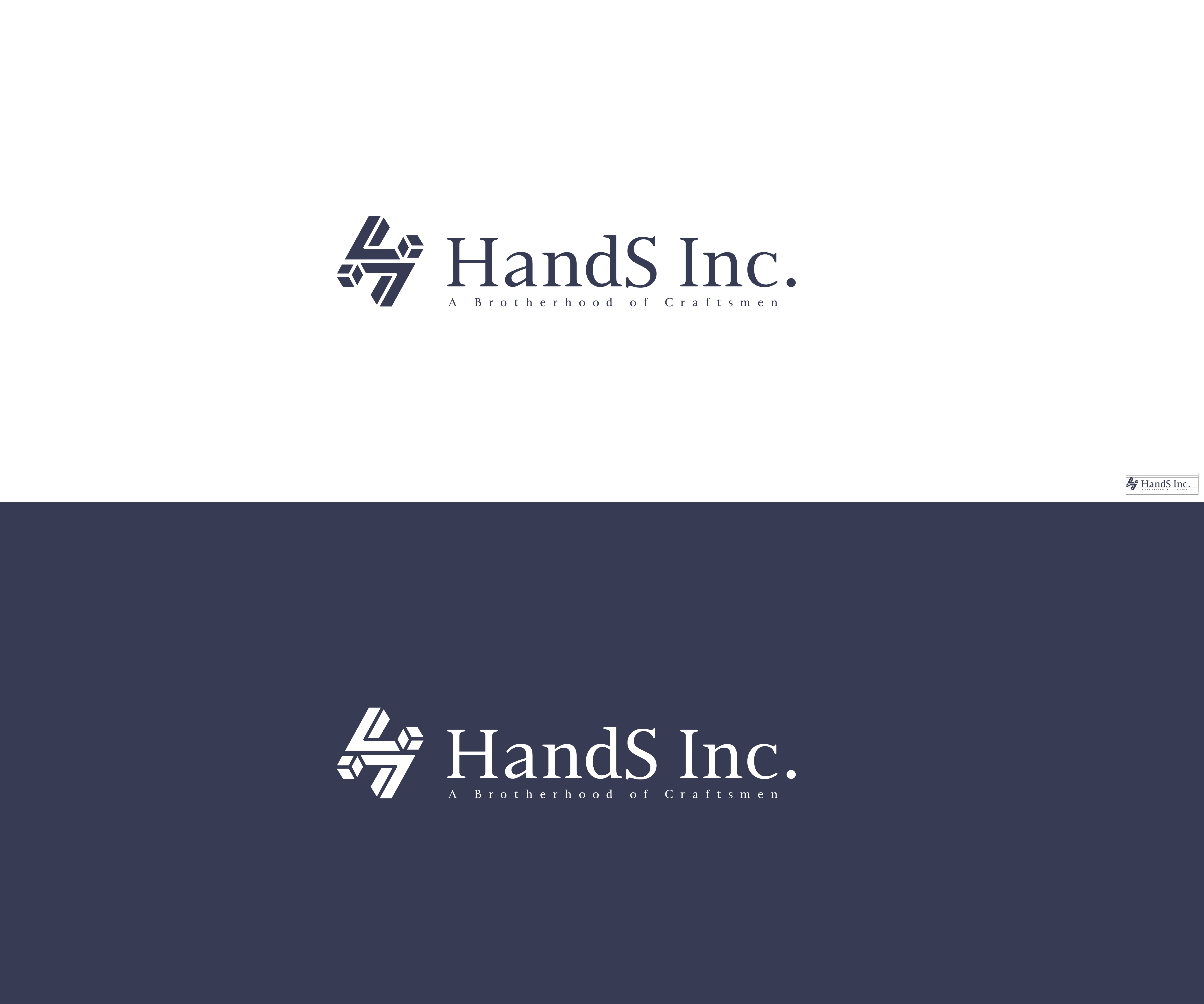 Diseño de Logo por Tube light para Hatter and Sons, Incorporated (Hands Inc) | Diseño #31142185