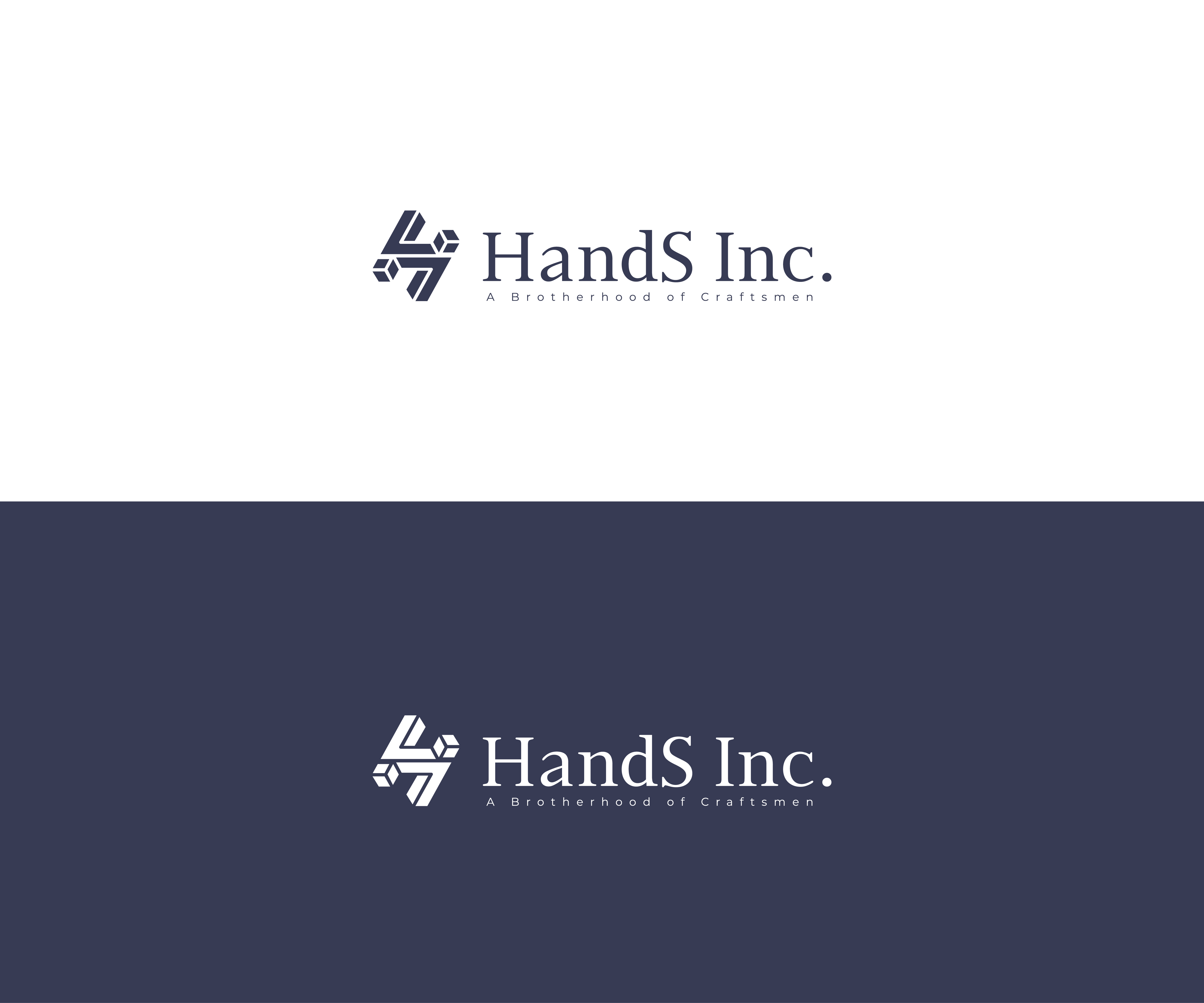 Logo Design by Tube light for Hatter and Sons, Incorporated (Hands Inc) | Design #31142186