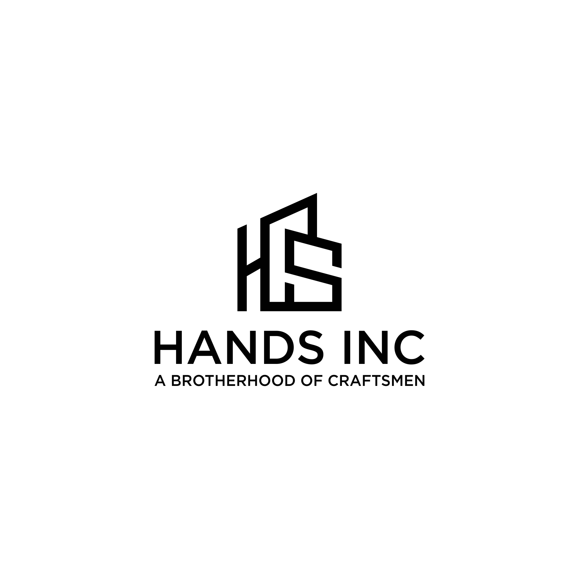 Logo Design by B.O_studio for Hatter and Sons, Incorporated (Hands Inc) | Design #31182862