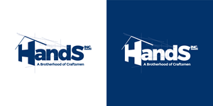 Logo Design by Ernesto Alvarez for Hatter and Sons, Incorporated (Hands Inc) | Design: #31135639