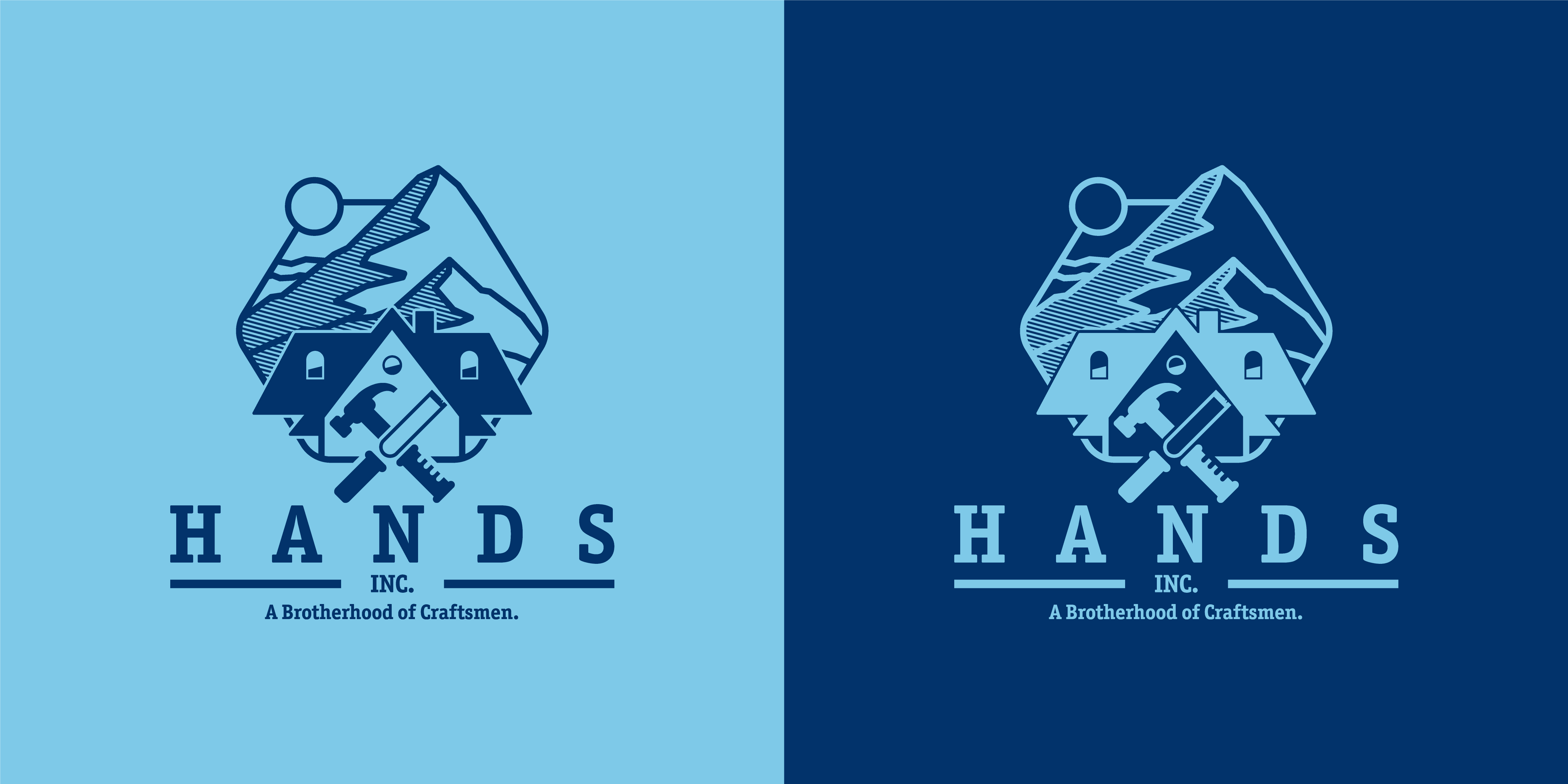 Logo Design by Ernesto Alvarez for Hatter and Sons, Incorporated (Hands Inc) | Design #31136410