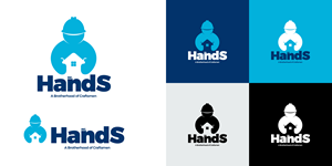 Logo Design by Ernesto Alvarez for Hatter and Sons, Incorporated (Hands Inc) | Design: #31141144