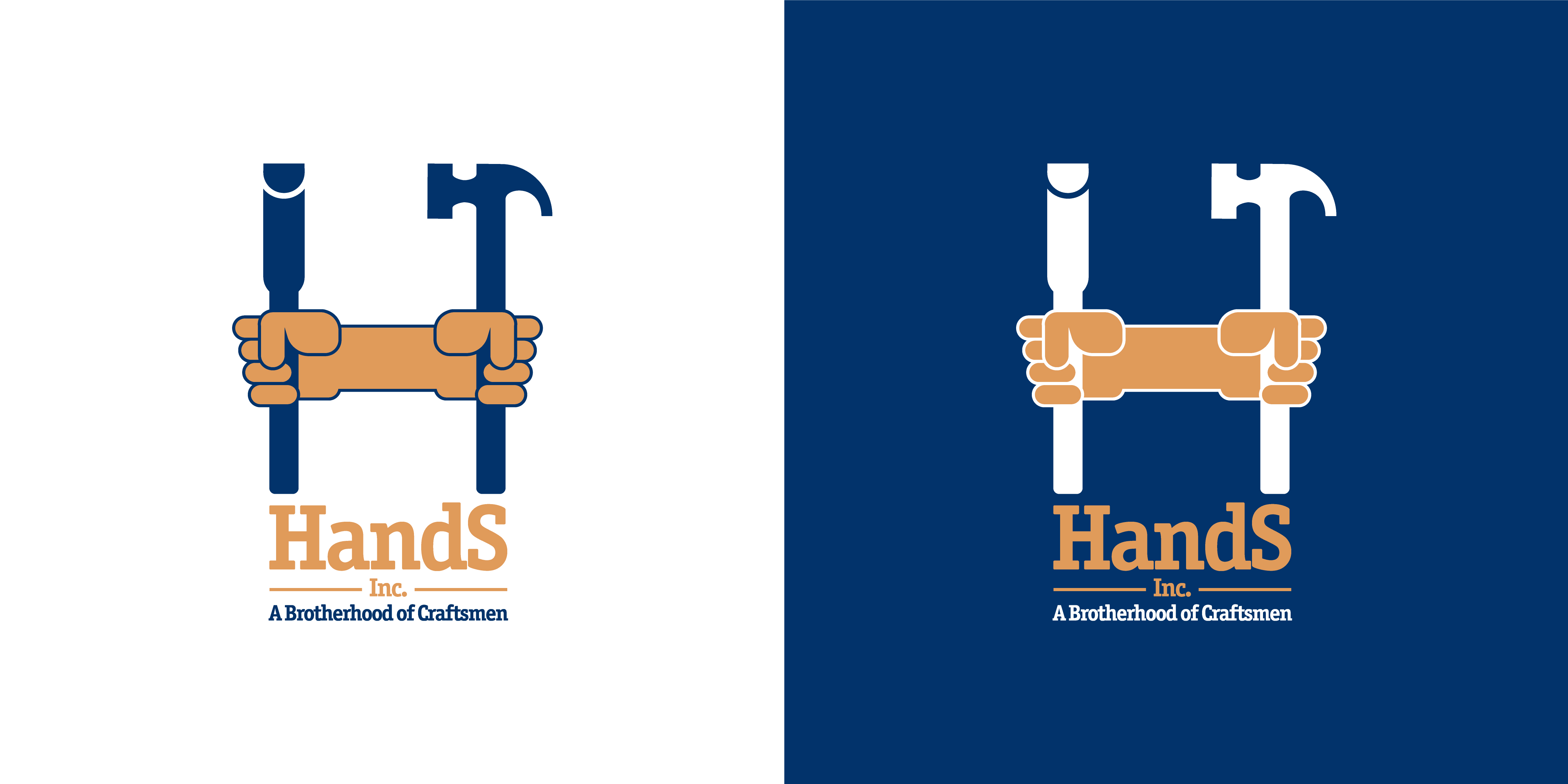 Logo Design by Ernesto Alvarez for Hatter and Sons, Incorporated (Hands Inc) | Design #31229987