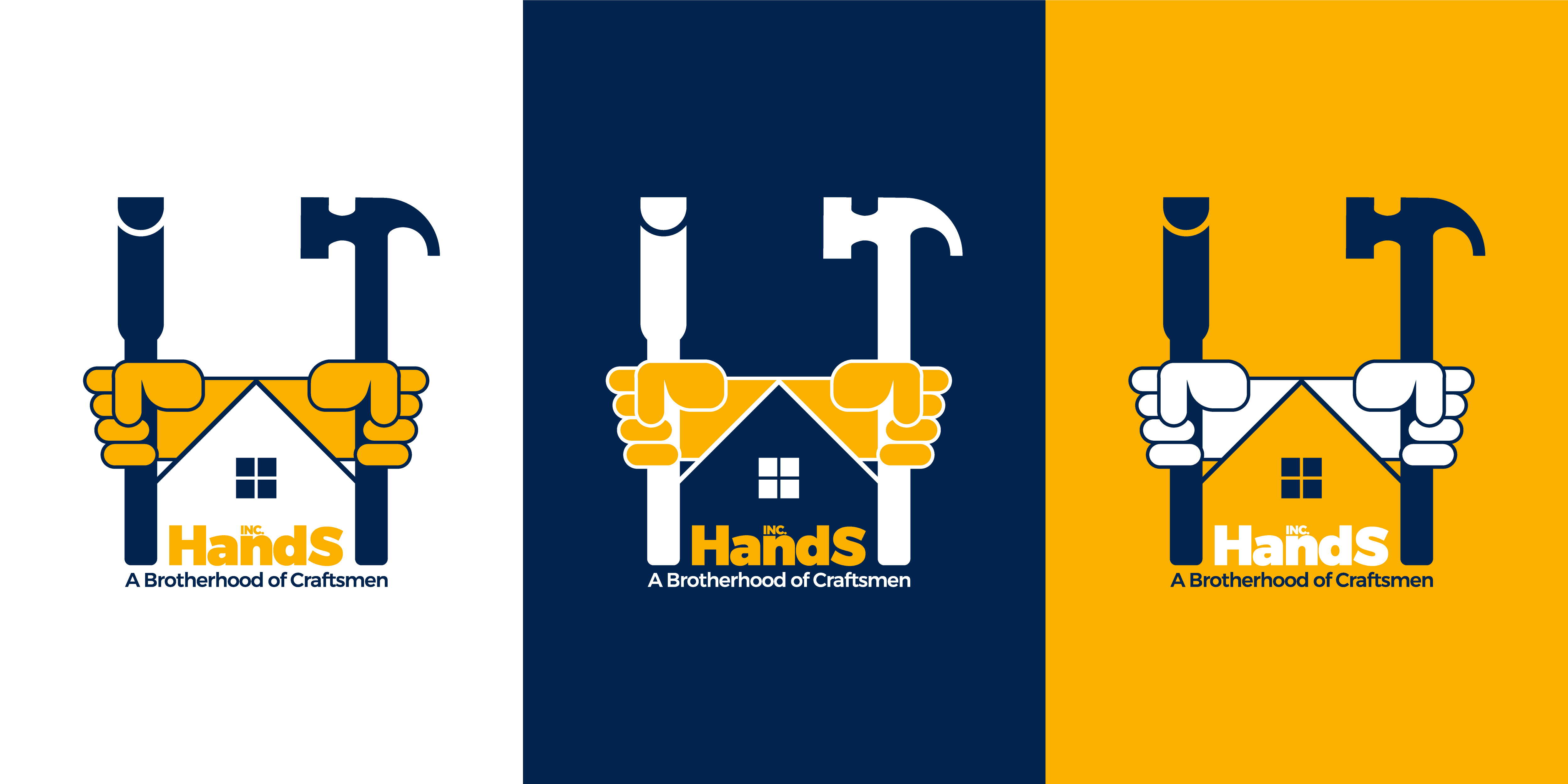 Logo Design by Ernesto Alvarez for Hatter and Sons, Incorporated (Hands Inc) | Design #31230112