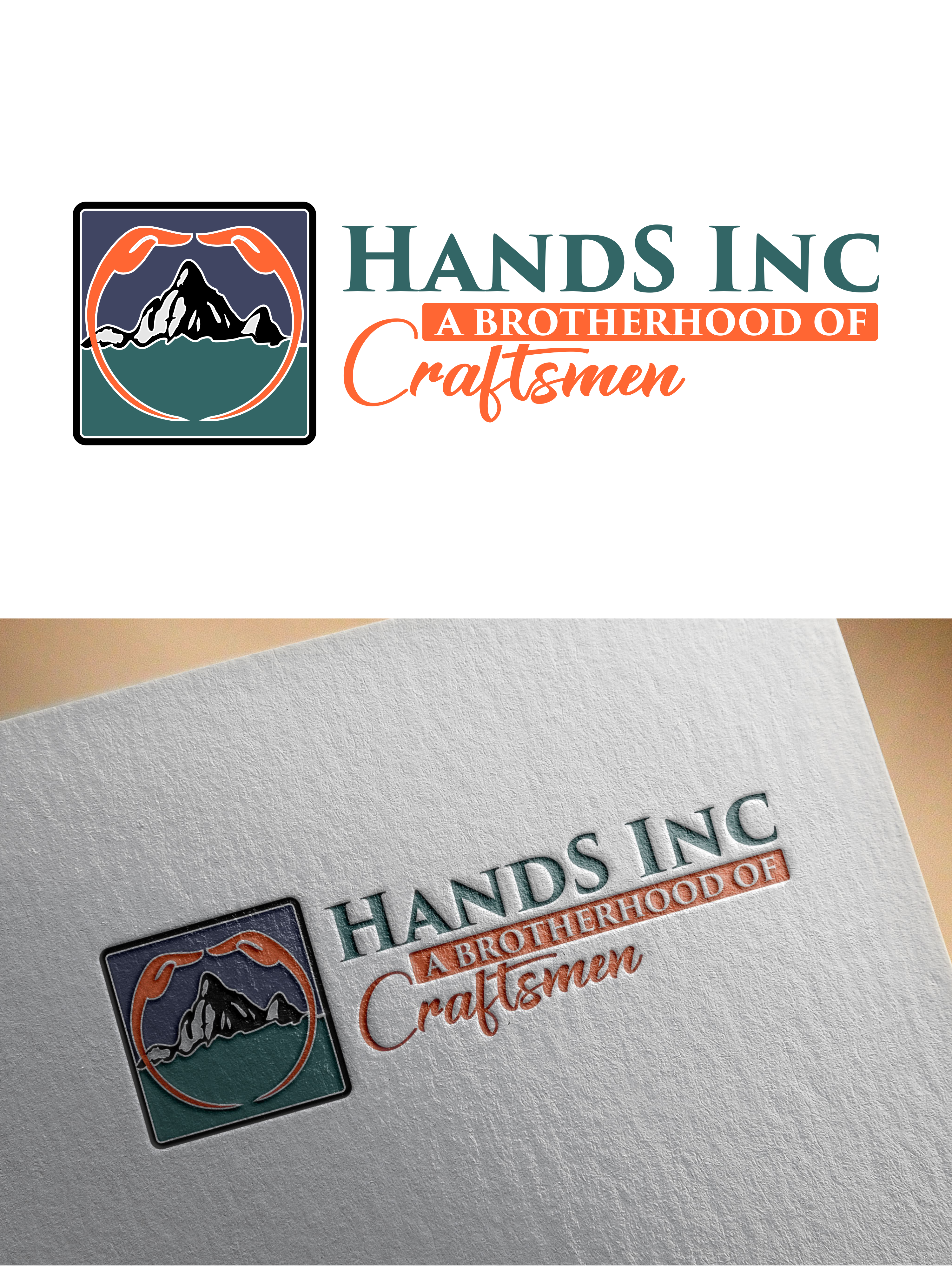 Logo Design by Afika_YN for Hatter and Sons, Incorporated (Hands Inc) | Design #31115800
