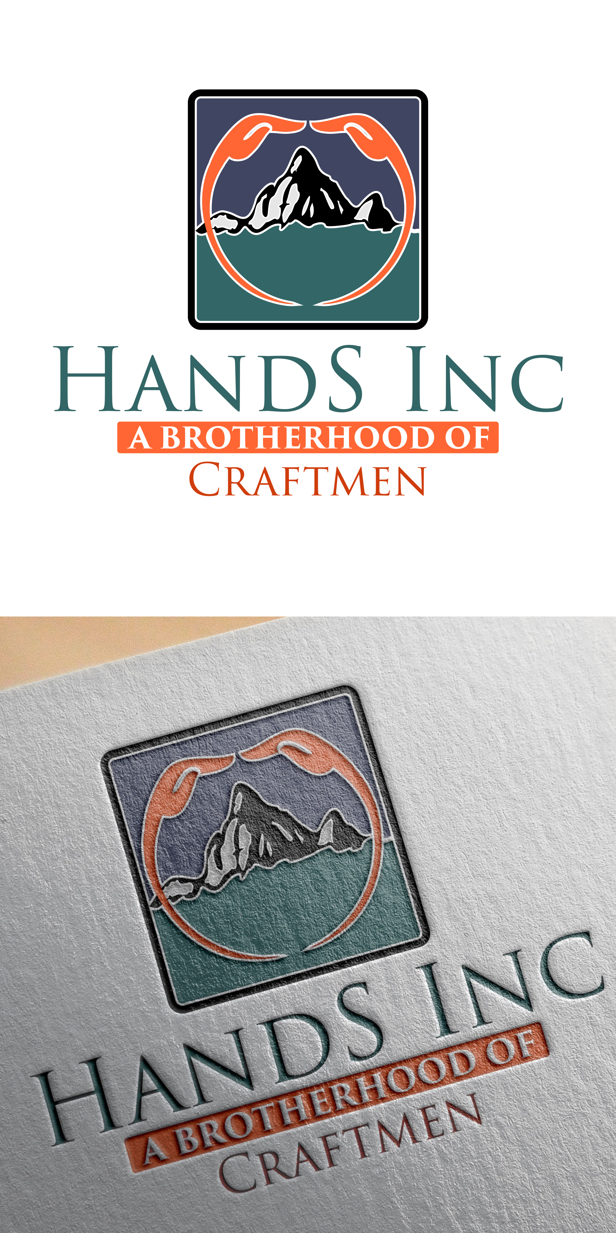 Logo Design by Afika_YN for Hatter and Sons, Incorporated (Hands Inc) | Design #31115801