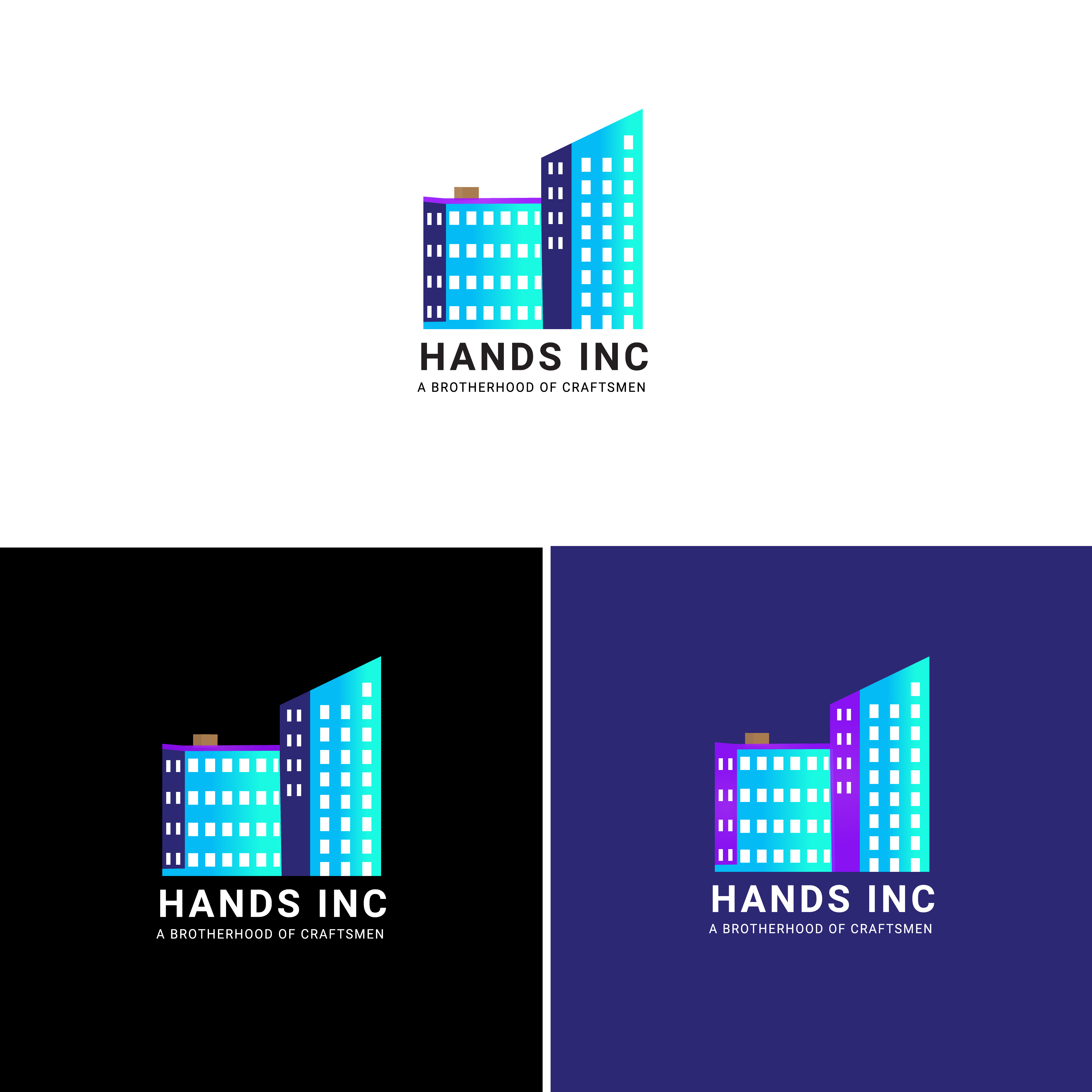 Logo Design by Mdelias987 for Hatter and Sons, Incorporated (Hands Inc) | Design #31118545