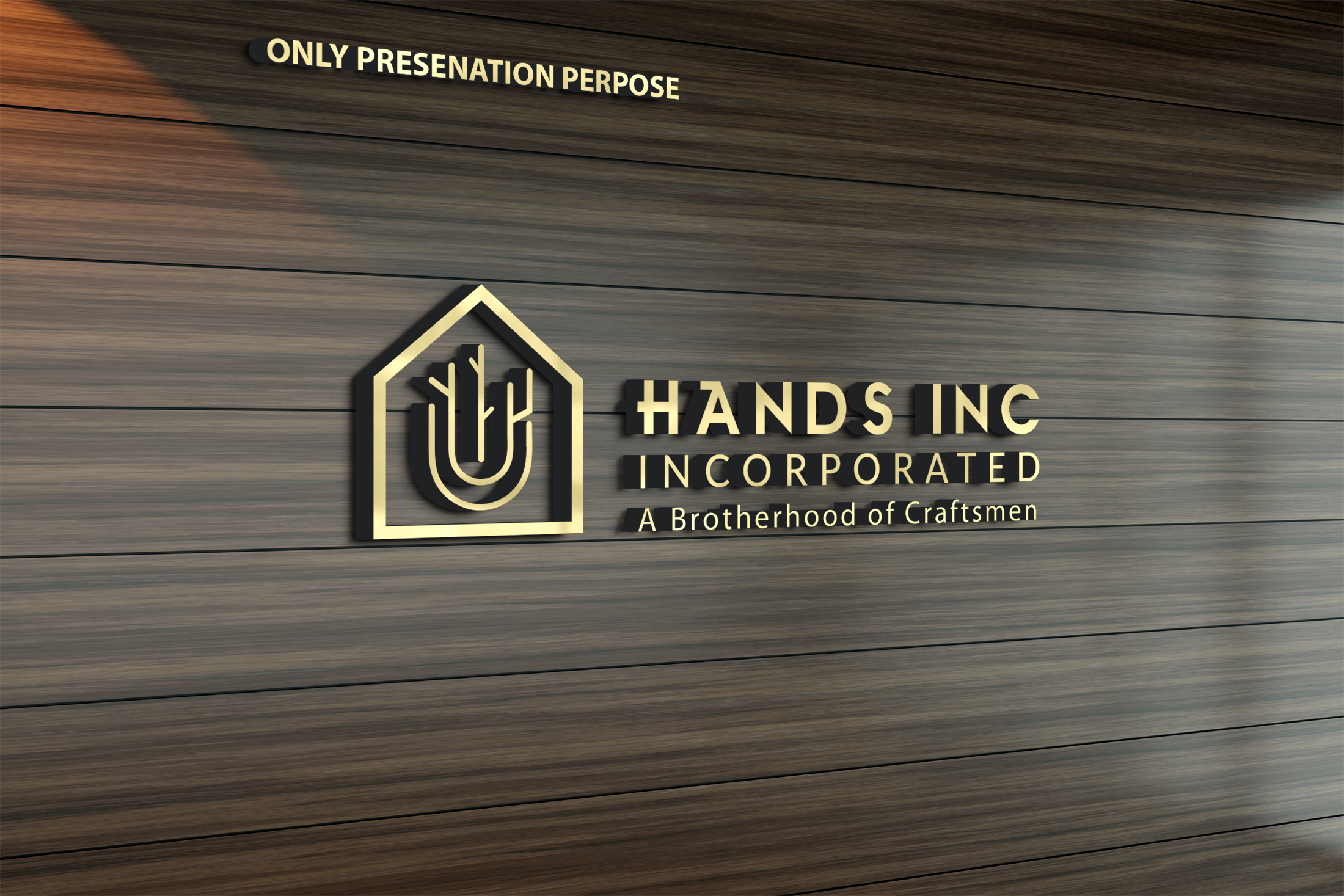 Logo Design by Mdelias987 for Hatter and Sons, Incorporated (Hands Inc) | Design #31143727
