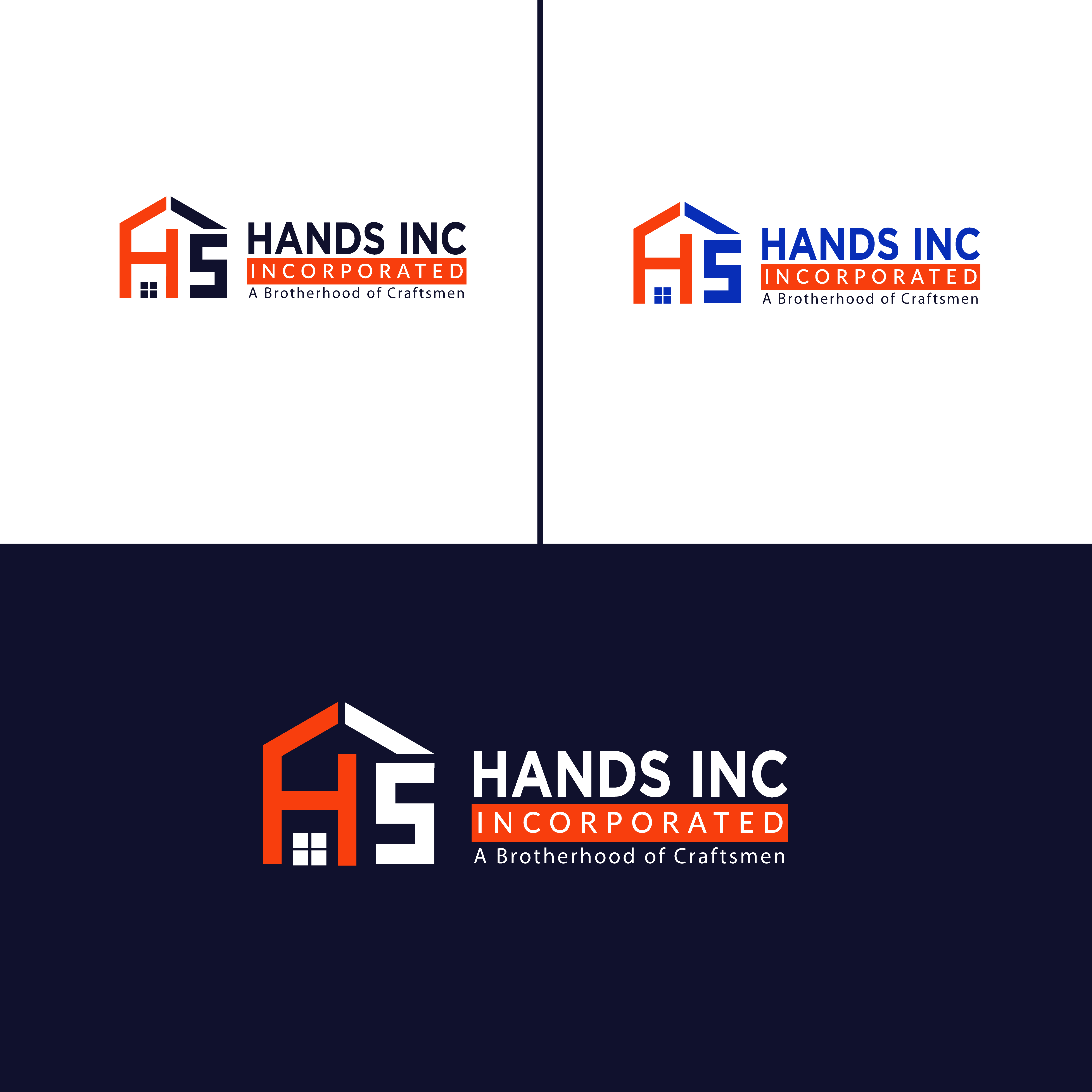 Logo-Design von Mdelias987 für Hatter and Sons, Incorporated (Hands Inc) | Design #31146920