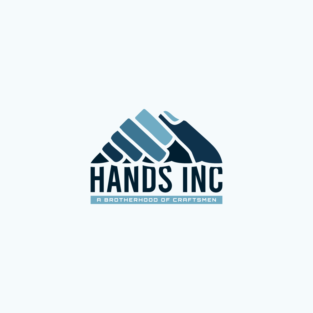 Logo Design by Coloroloc for Hatter and Sons, Incorporated (Hands Inc) | Design #31117695