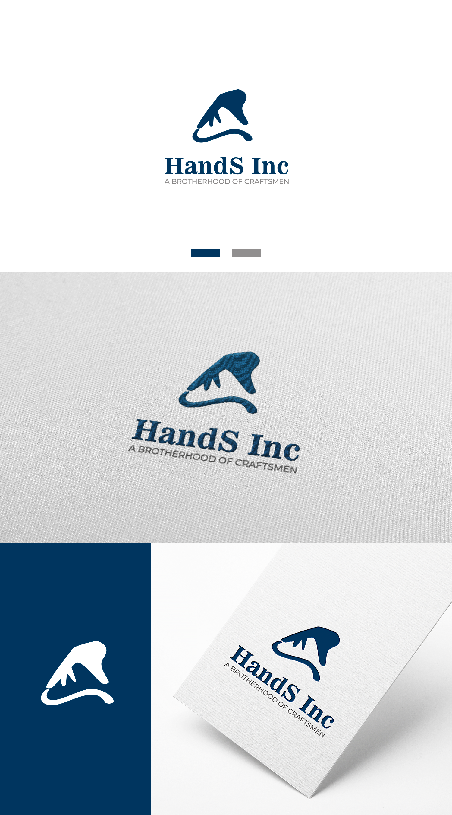 Logo Design by voltart for Hatter and Sons, Incorporated (Hands Inc) | Design #31141835