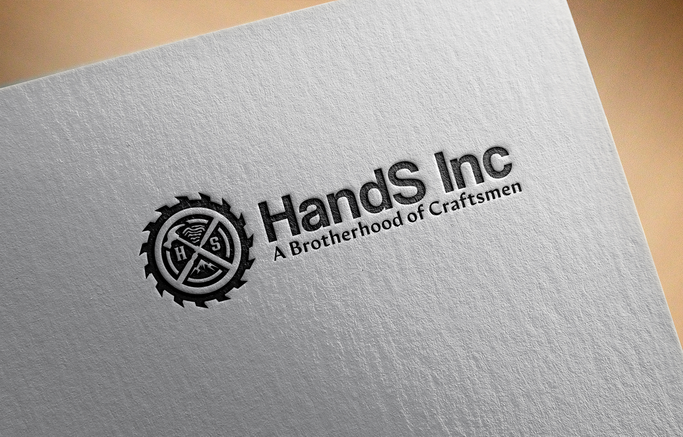Logo Design by rastf2day for Hatter and Sons, Incorporated (Hands Inc) | Design #31174500