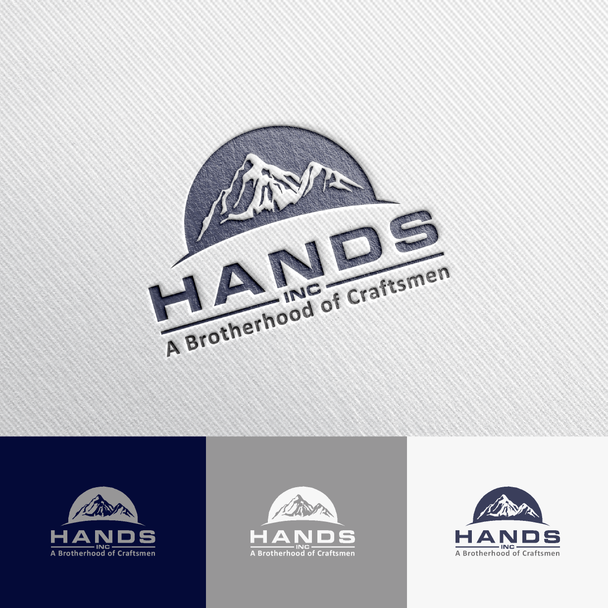 Logo-Design von bro wisanggeni für Hatter and Sons, Incorporated (Hands Inc) | Design #31114289