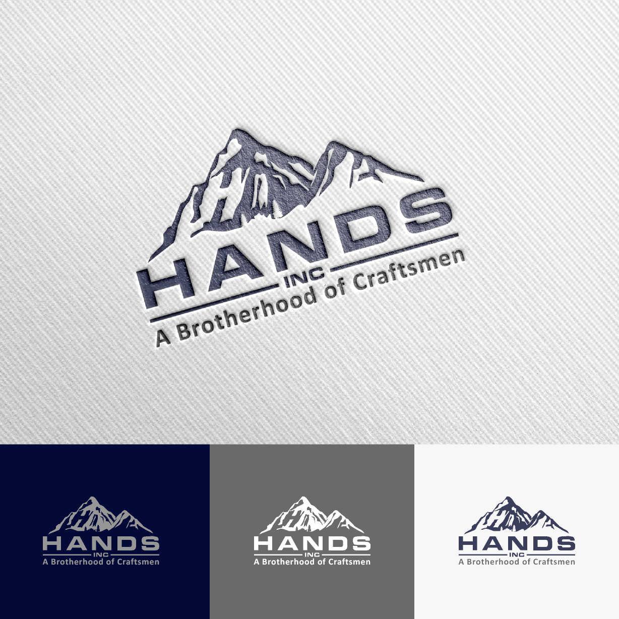 Logo Design by bro wisanggeni for Hatter and Sons, Incorporated (Hands Inc) | Design #31114295