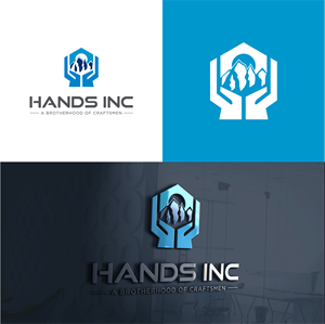 Logo Design by The Lion Studios for Hatter and Sons, Incorporated (Hands Inc) | Design: #31113015