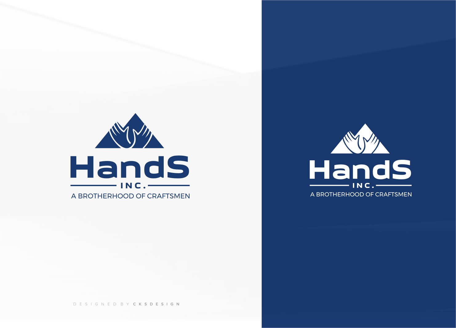 Logo Design by CKS d e s i g n for Hatter and Sons, Incorporated (Hands Inc) | Design #31113195