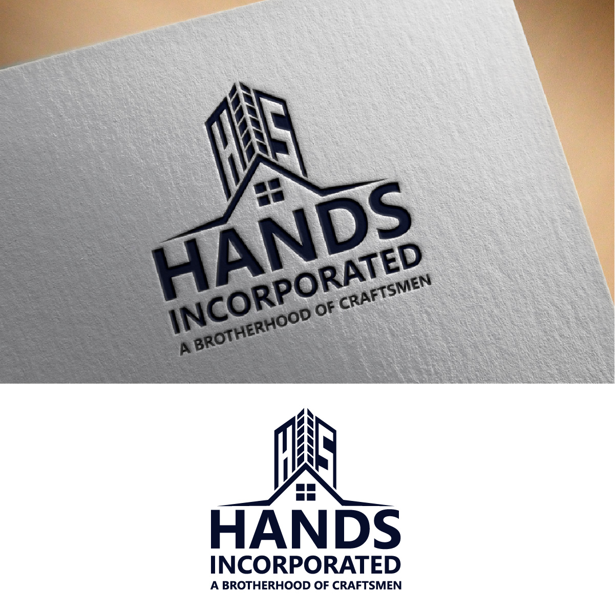 Diseño de Logo por fly  design para Hatter and Sons, Incorporated (Hands Inc) | Diseño #31120720