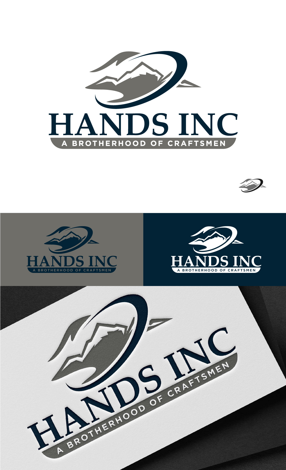 Logo Design by DesignLima for Hatter and Sons, Incorporated (Hands Inc) | Design #31122247