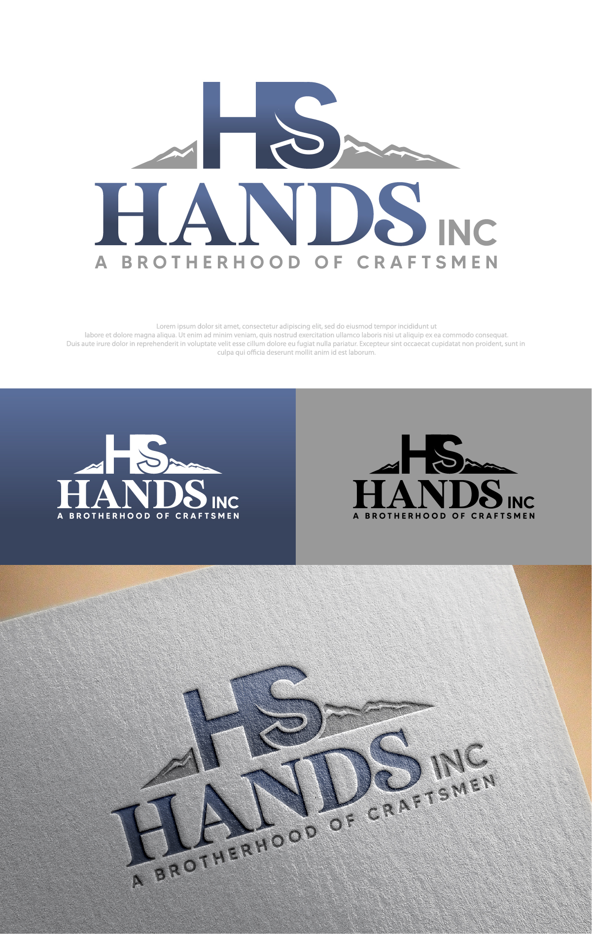 Logo Design by DesignLima for Hatter and Sons, Incorporated (Hands Inc) | Design #31122248