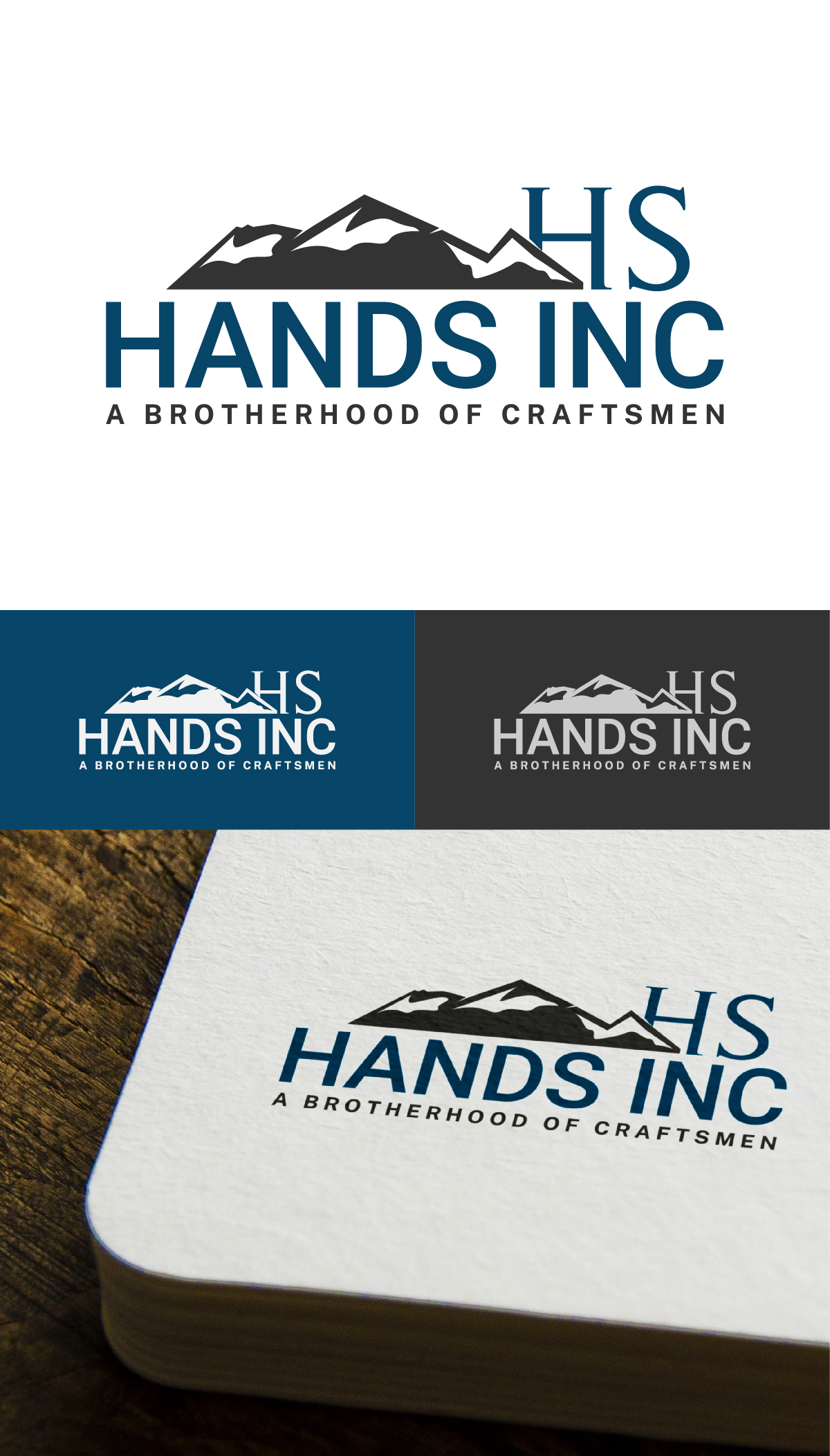 Logo Design by DesignLima for Hatter and Sons, Incorporated (Hands Inc) | Design #31122254