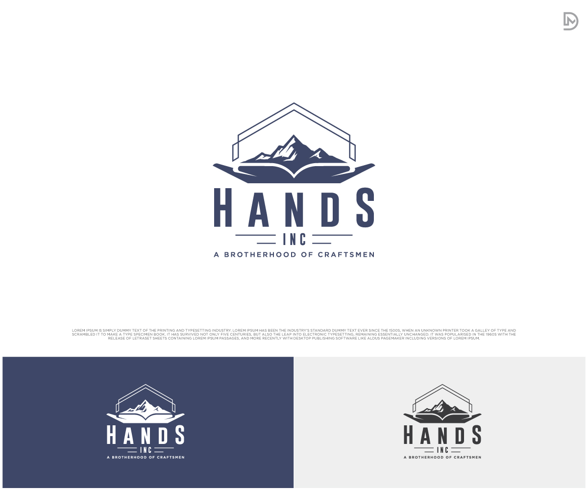 Logo Design by D_Mantra for Hatter and Sons, Incorporated (Hands Inc) | Design #31111505