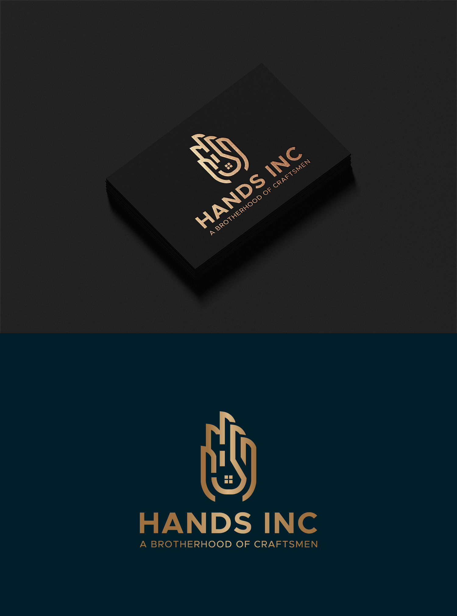 Logo-Design von Moat Sumona Afroz für Hatter and Sons, Incorporated (Hands Inc) | Design #31116180