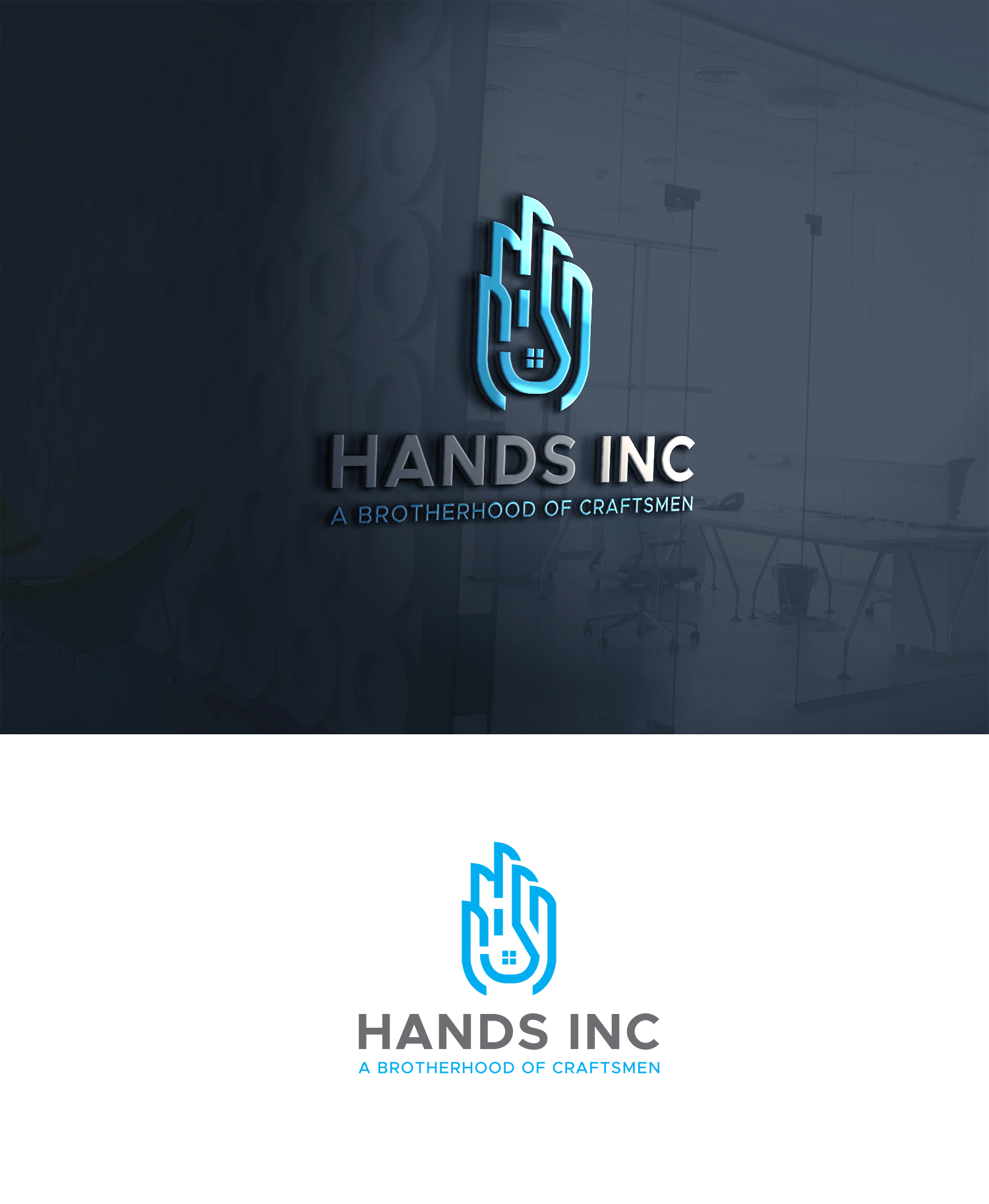 Logo-Design von Moat Sumona Afroz für Hatter and Sons, Incorporated (Hands Inc) | Design #31116246