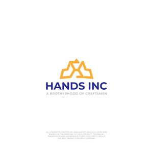 Logo Design by vramar.roy for Hatter and Sons, Incorporated (Hands Inc) | Design: #31114816